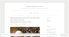 Desktop Screenshot of carlos-marentes.com