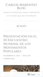 Mobile Screenshot of carlos-marentes.com